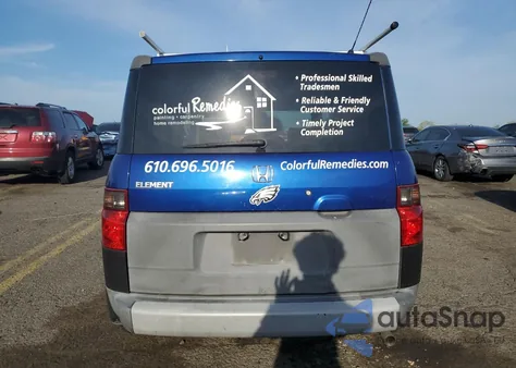 2004 Honda Element Lx z USA, uszkodzony, nr VIN 5J6YH28354L020278